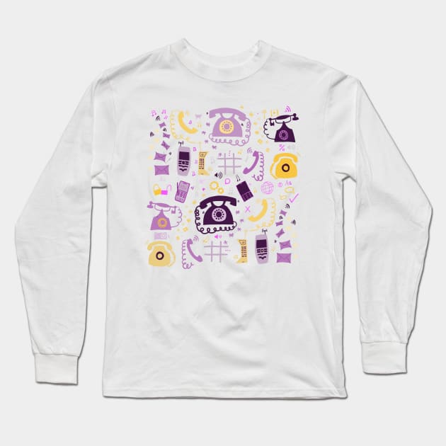 Telephone Long Sleeve T-Shirt by smoochugs